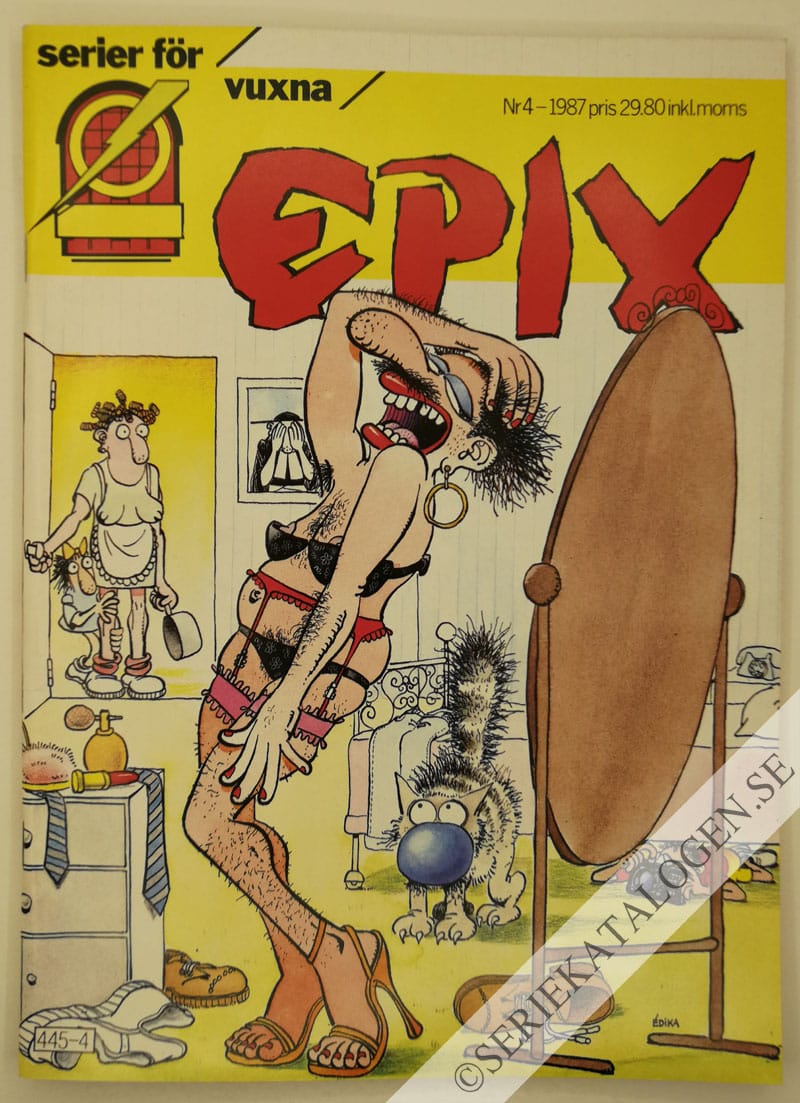 Framsida på Epix #4 (1987)