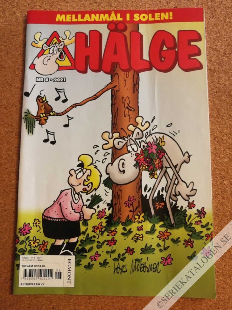 Framsida på Hälge #6 (2021)