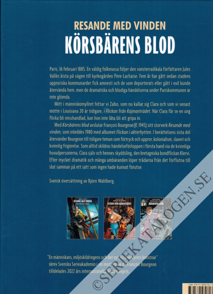 Baksida på Körsbärens blod (2025)