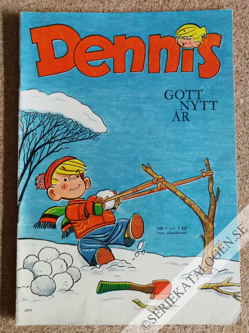 Framsida på Dennis #1 (1966)