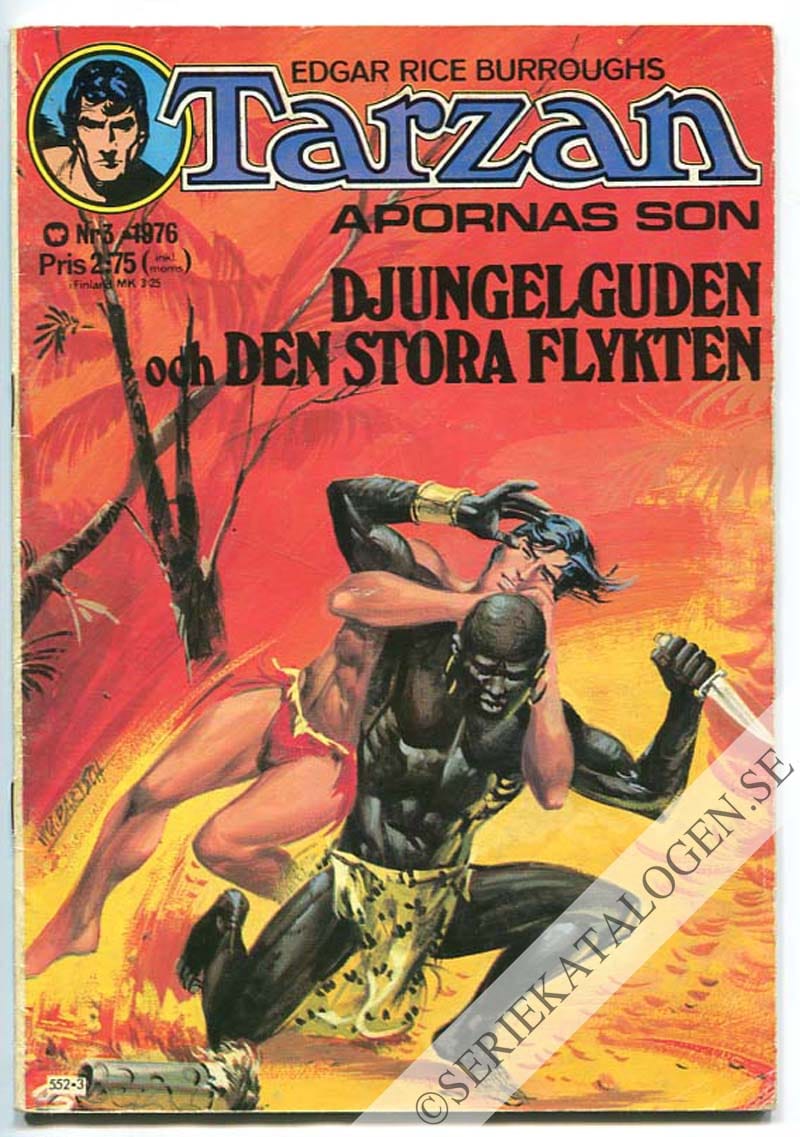 Framsida på Tarzan #3 (1976)