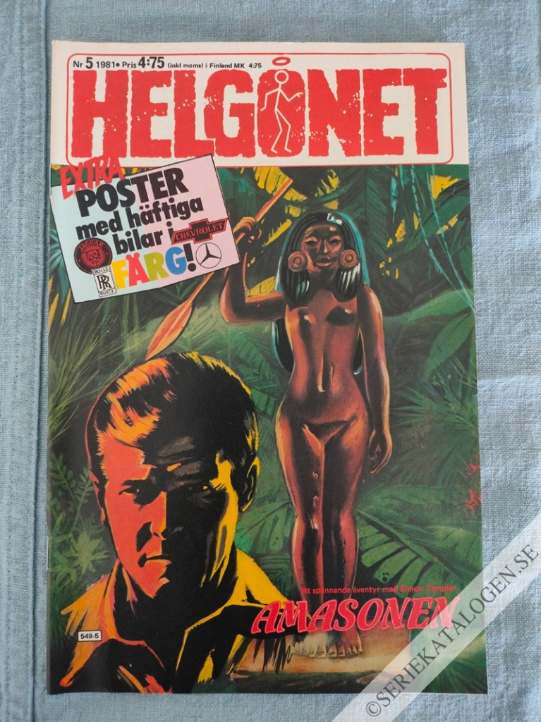 Framsida på Helgonet #5 (1981)