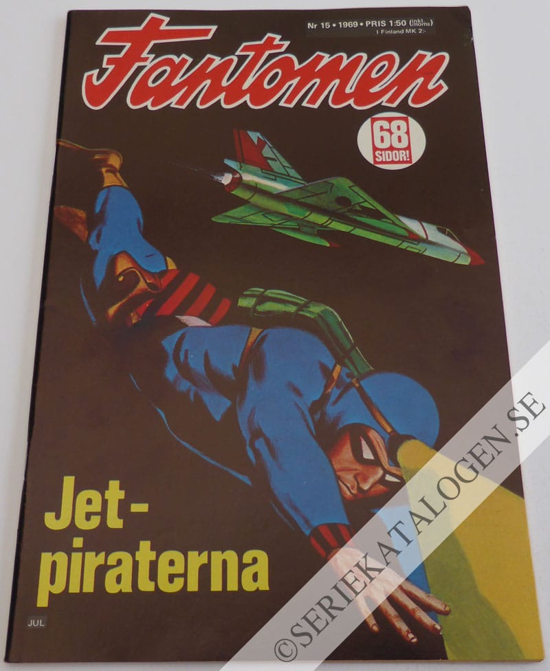 Framsida på Fantomen #15 (1969)