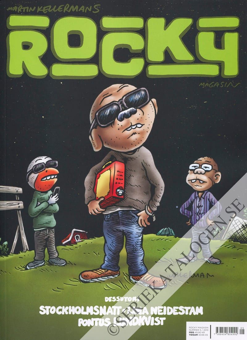 Framsida på Martin Kellermans Rocky #5 (2013)