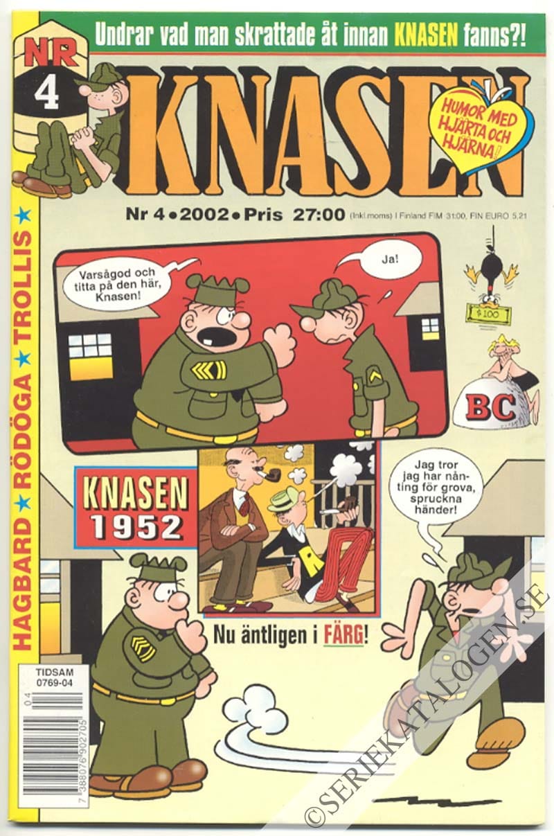 Framsida på Knasen #4 (2002)