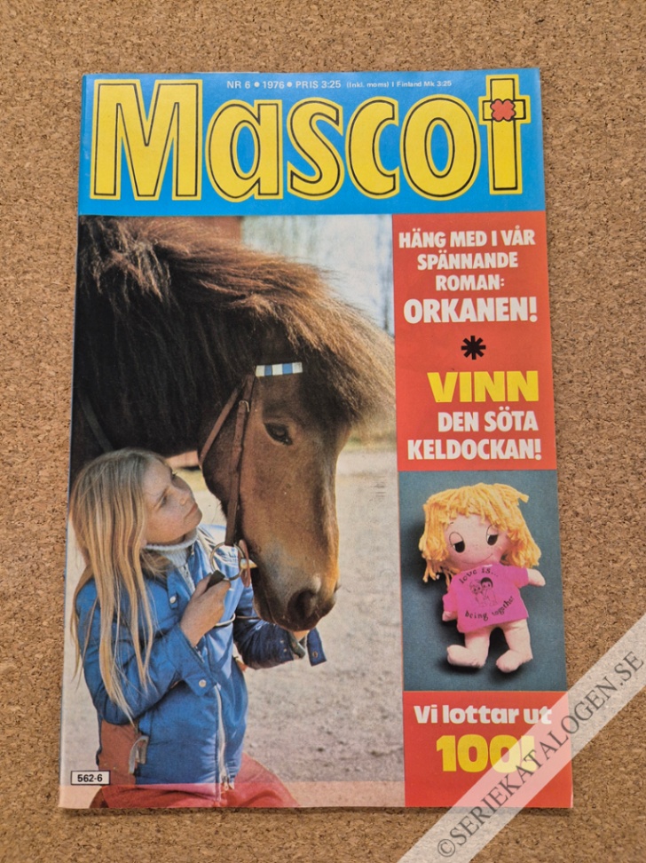 Framsida på Mascot #6 (1976)