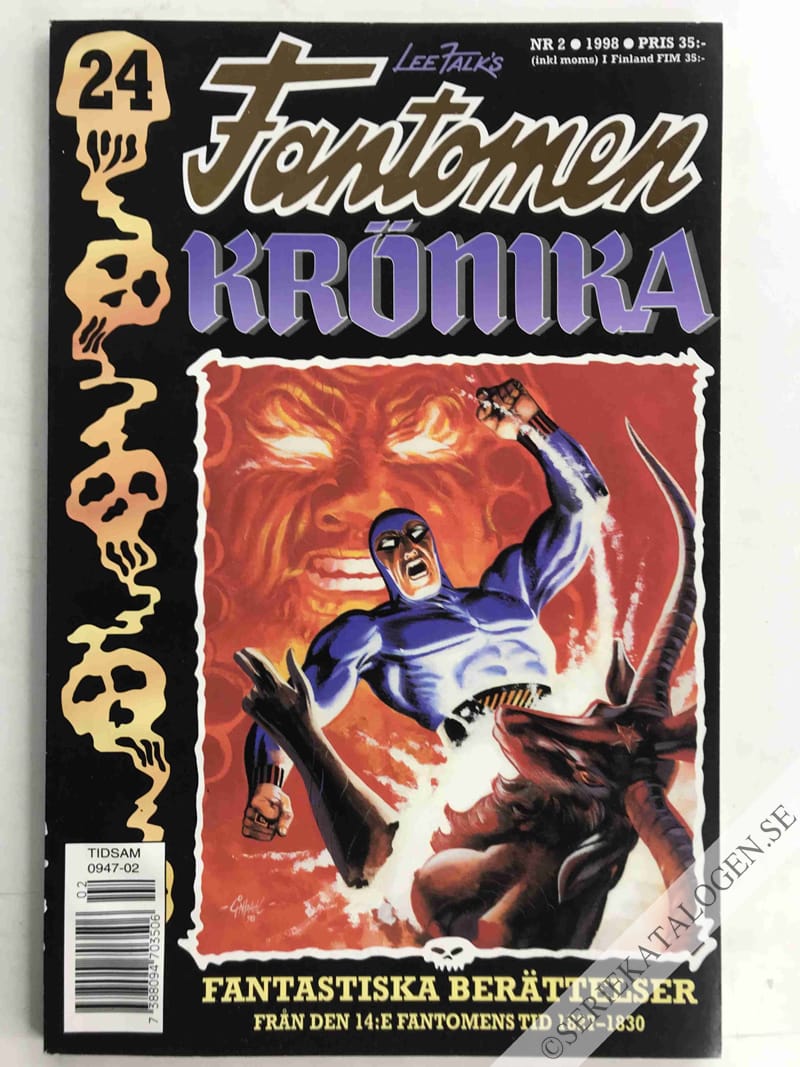 Framsida på Fantomen Krönika #2 (1998)