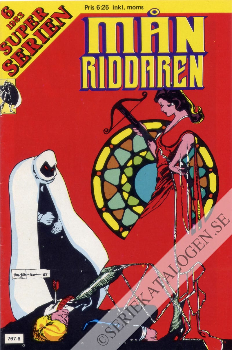 Framsida på Superserien #6 (1983)