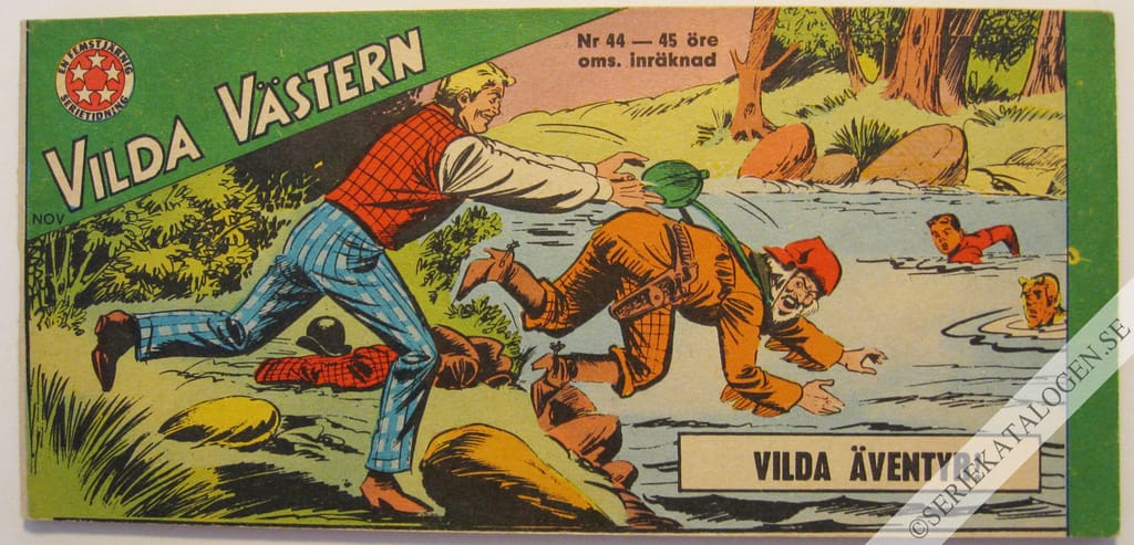 Framsida på Vilda Västern #44 (1966)