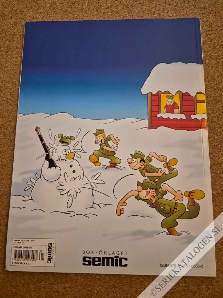 Baksida på Det 42:e succéalbumet i färg (2018)