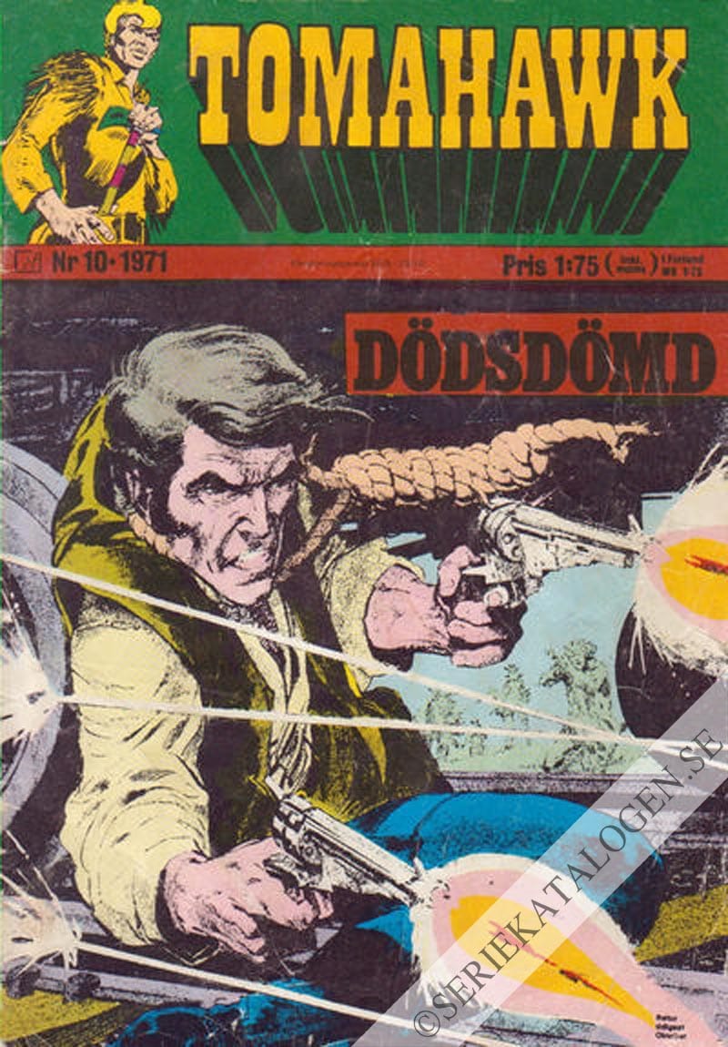 Framsida på Tomahawk #10 (1971)