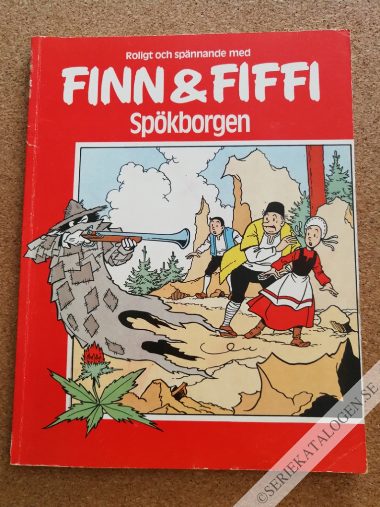 Framsida på Finn & Fiffi Spökborgen (1980)