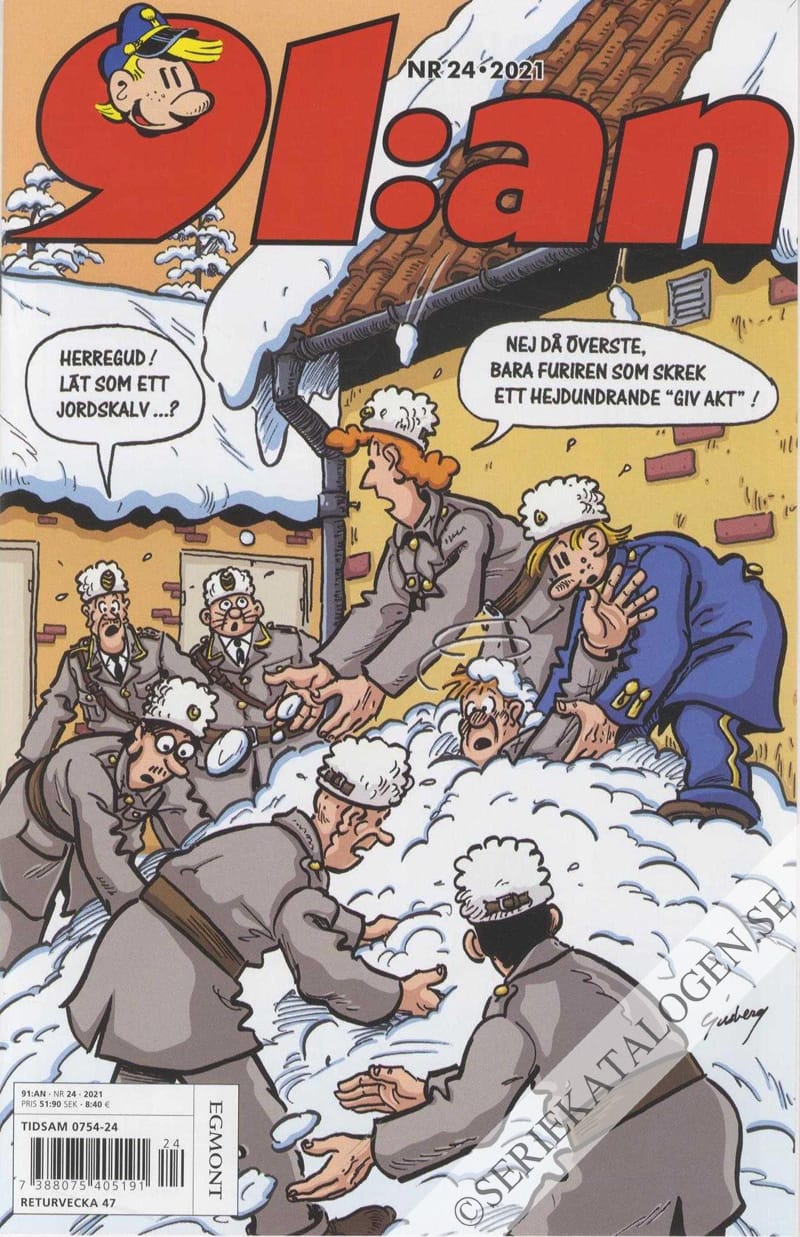 Framsida på 91:an #24 (2021)