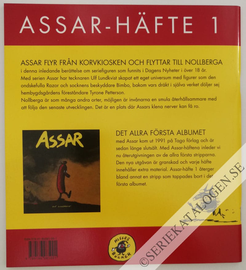 Baksida på Så började det - 118 strippar från 1990 (2008)