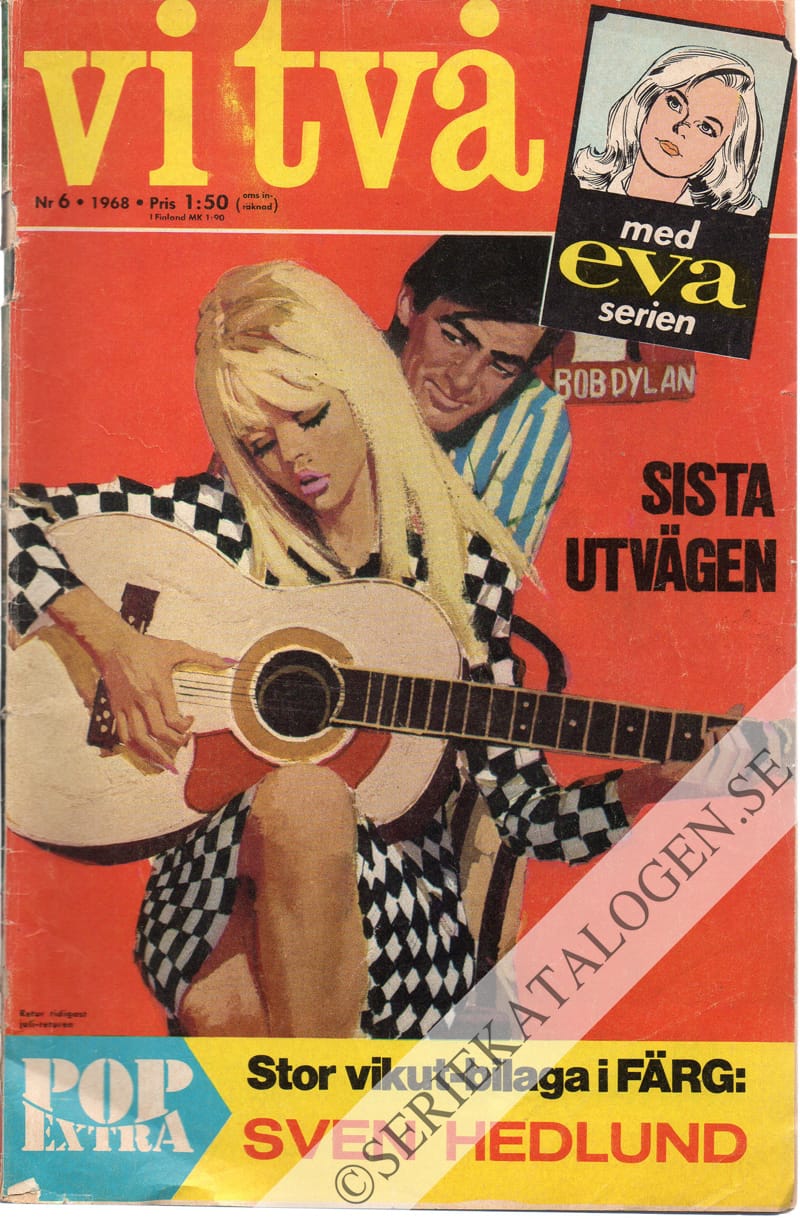 Framsida på Vi två #6 (1968)
