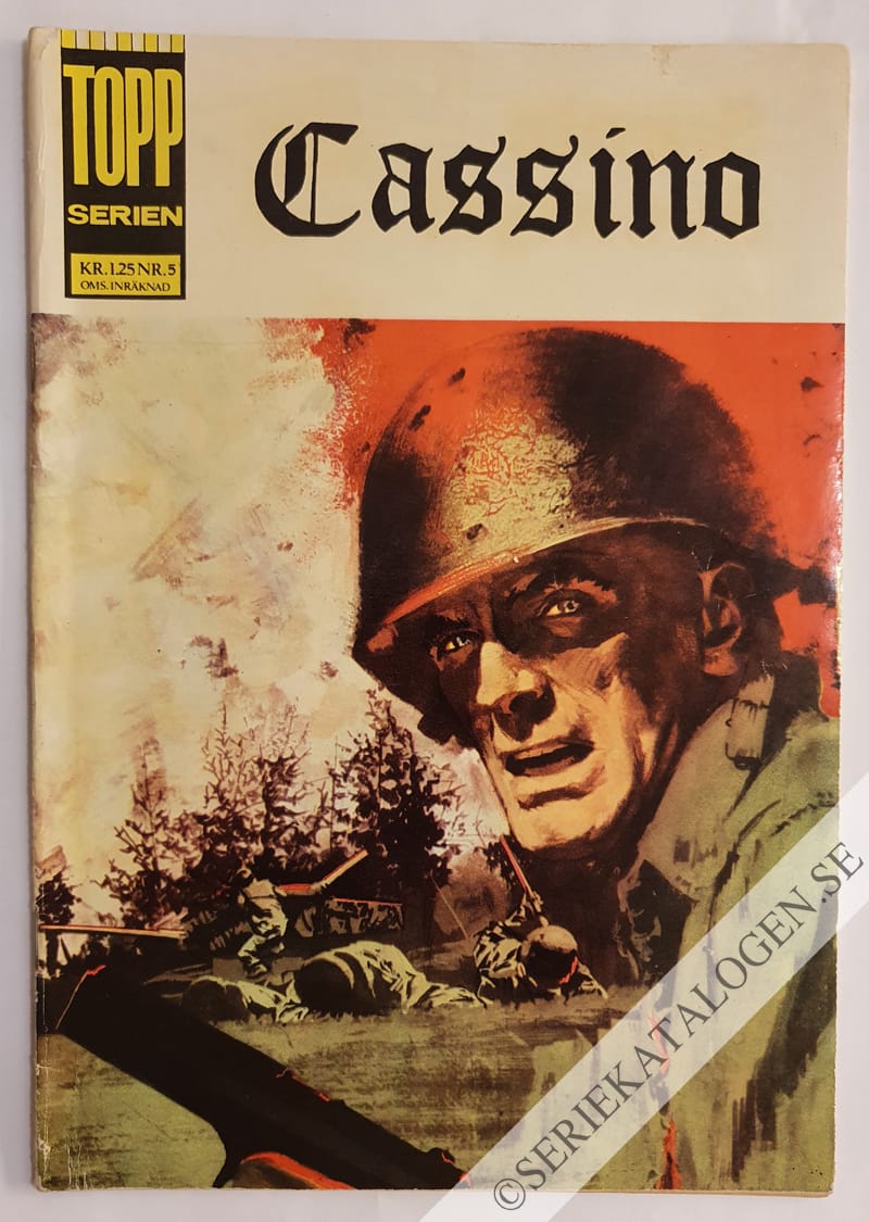 Framsida på Toppserien Cassino (1964)