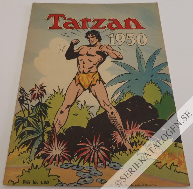 Framsida på Tarzan # (1950)