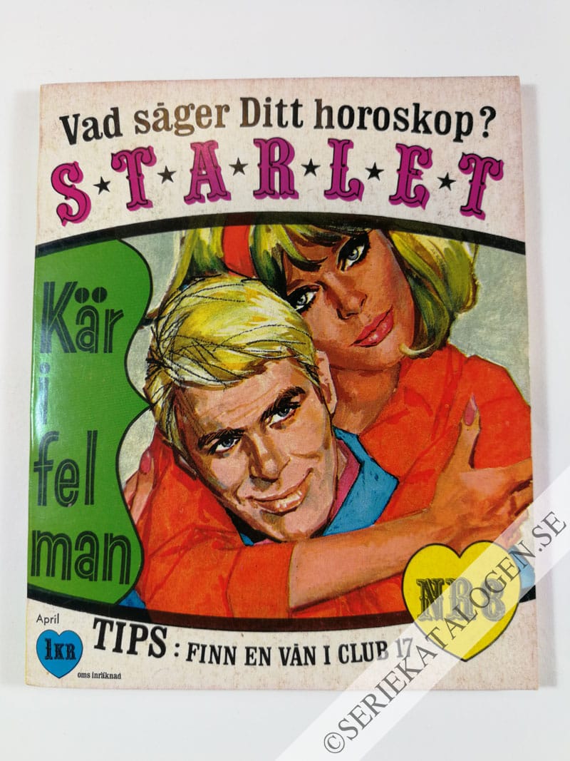 Framsida på Starlet #8 (1967)