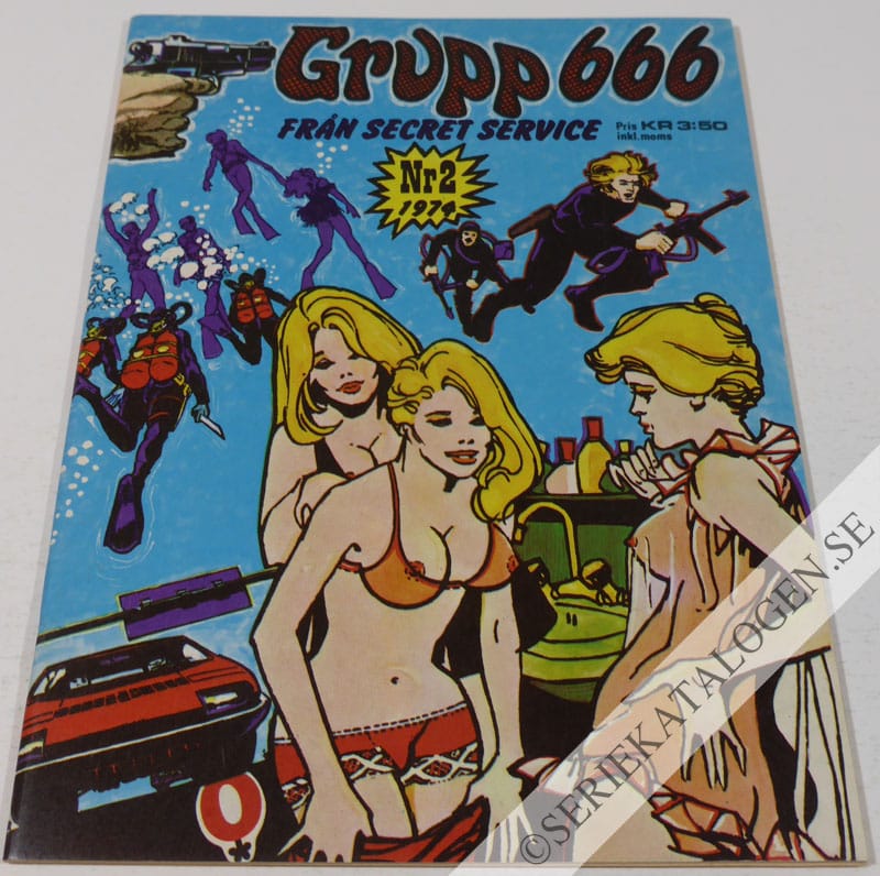Framsida på Grupp 666 #2 (1974)