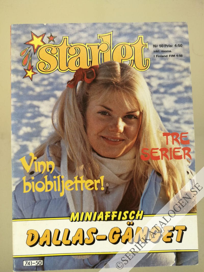 Framsida på Starlet #50 (1982)