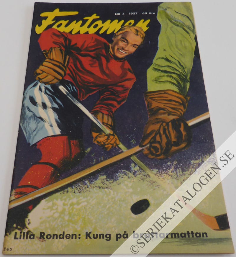 Framsida på Fantomen #3 (1957)