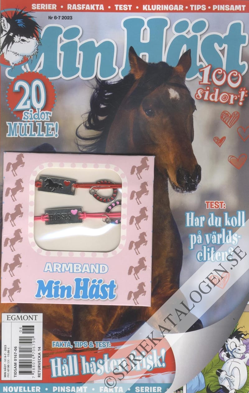 Framsida på Min häst #6-7 (2023)