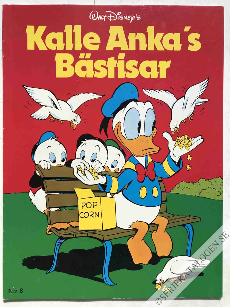 Framsida på Kalle Ankas bästisar #8 (1978)