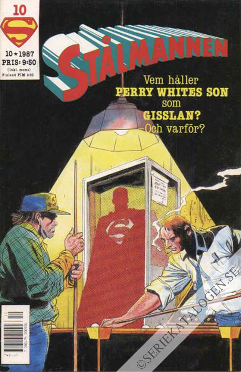 Framsida på Stålmannen #10 (1987)