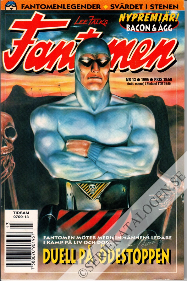Framsida på Fantomen #13 (1995)