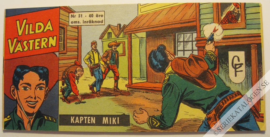 Framsida på Vilda Västern #31 (1963)