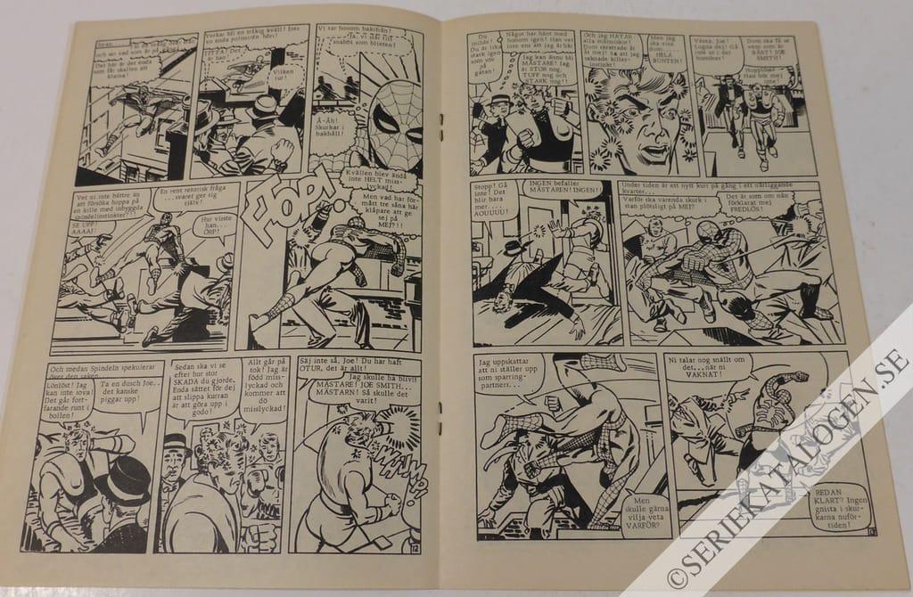 Exempel på Spindeln - den fredlöse! (1967)