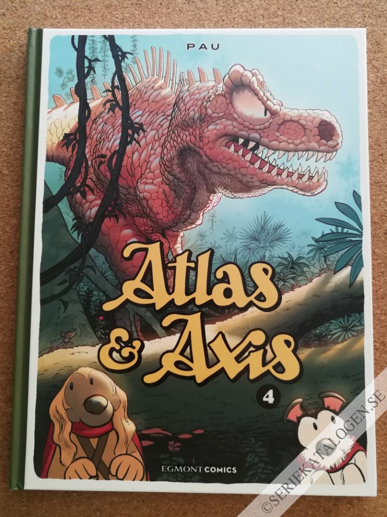 Framsida på Atlas & Axis #4 (2022)