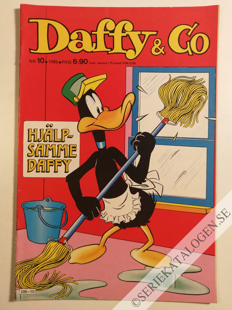 Framsida på Daffy & co #10 (1986)