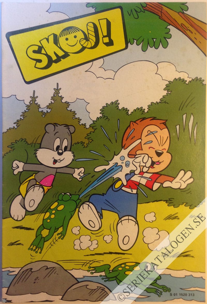 Framsida på Skoj #S 01 1520 313 (1982)