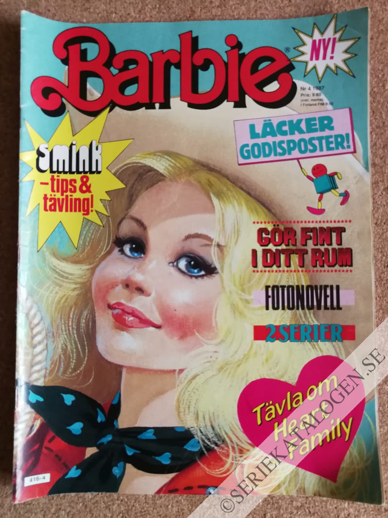 Framsida på Barbie #4 (1987)