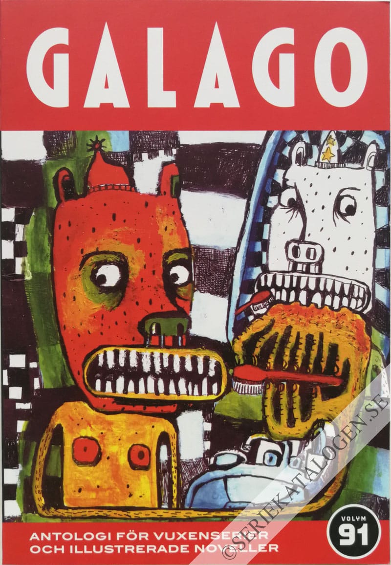 Framsida på Galago #3 (2007)