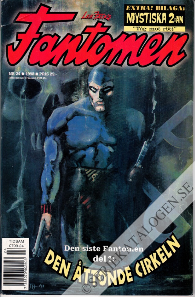 Framsida på Fantomen #24 (1998)