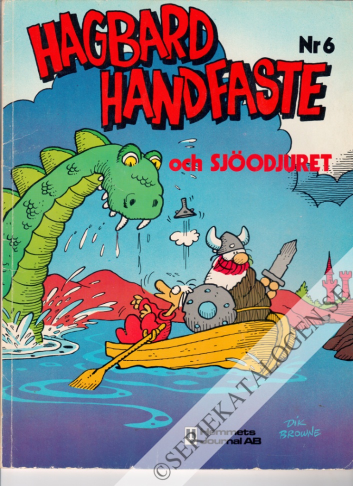 Framsida på Hagbard Handfaste Hagbard Handfaste och Sjöodjuret (1980)