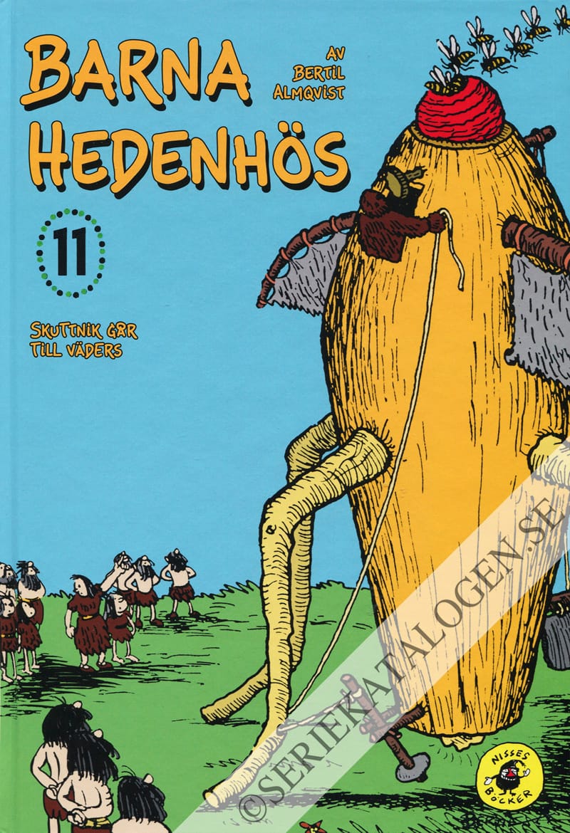 Framsida på Barna Hedenhös Skuttnik går till väders (2012)