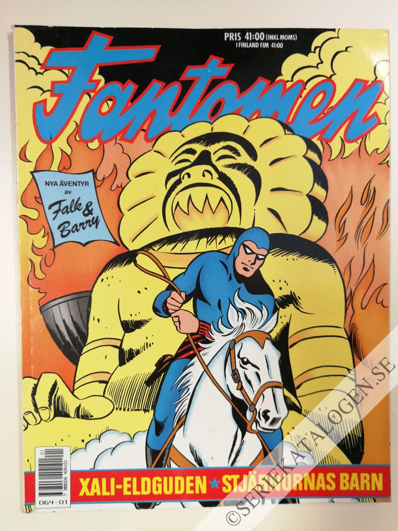 Framsida på Fantomen Xali-eldguden - Stjärnornas barn (1989)
