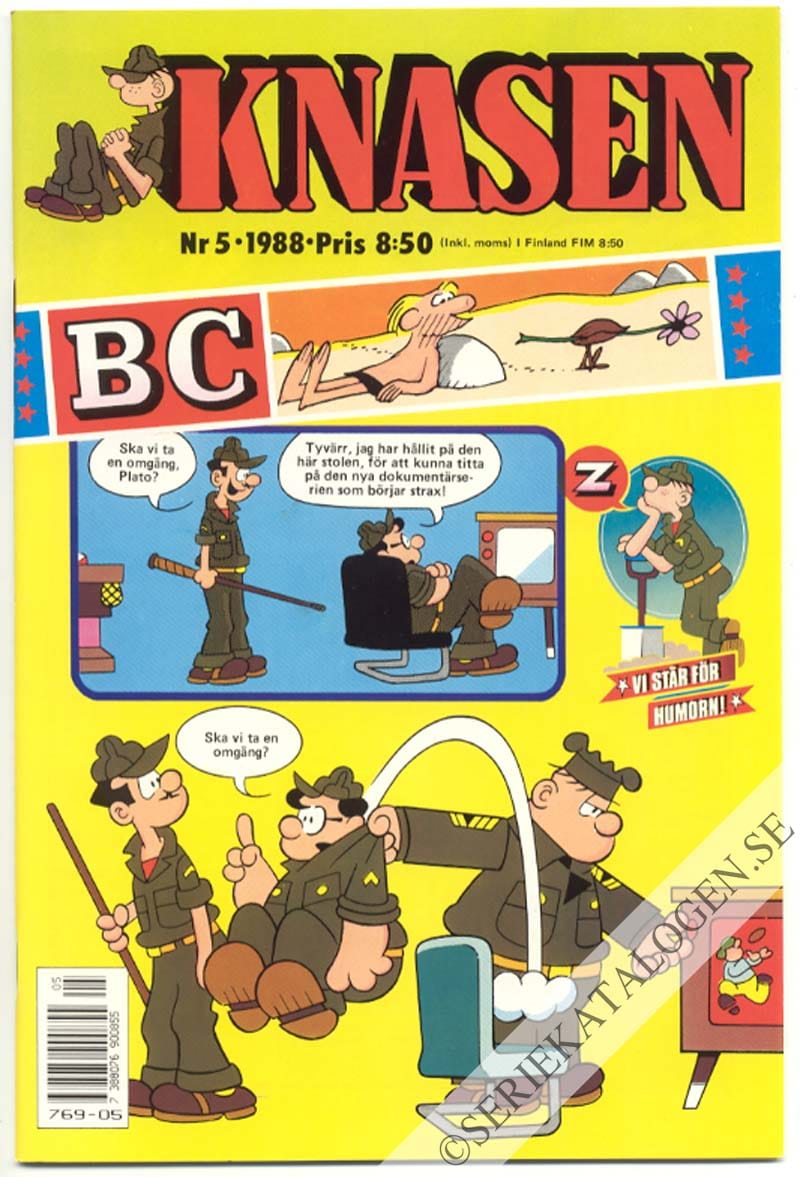 Framsida på Knasen #5 (1988)
