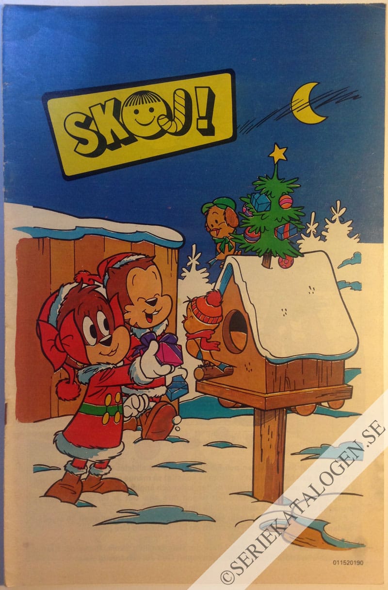 Framsida på Skoj #S 01 1520 190 (1981)
