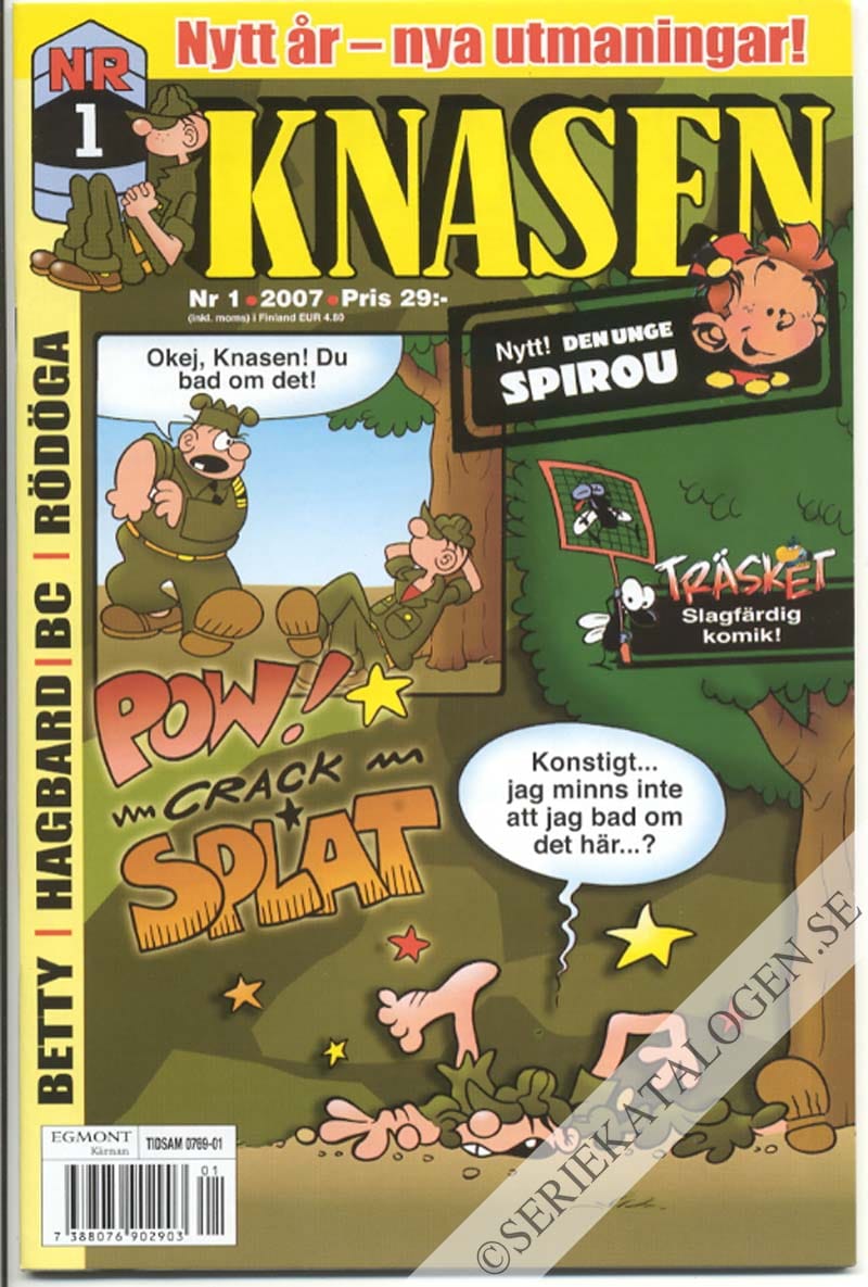 Framsida på Knasen #1 (2007)