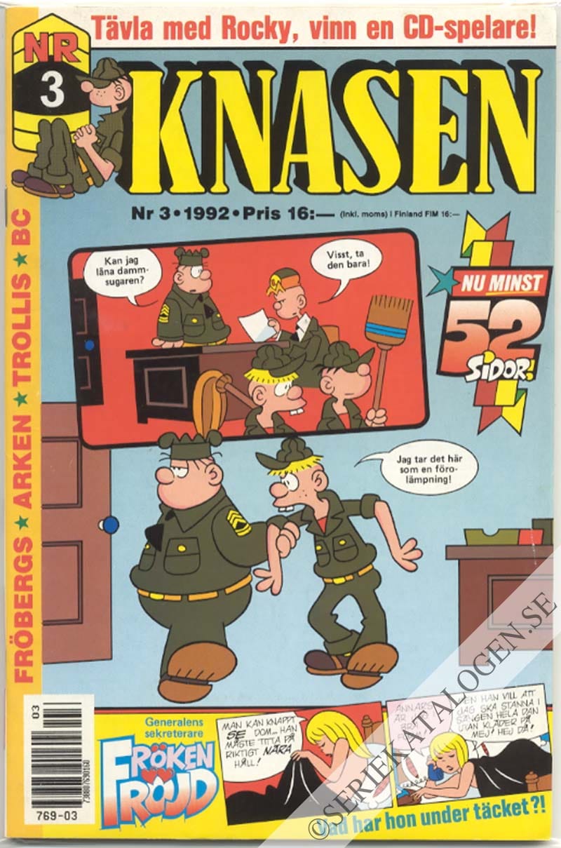 Framsida på Knasen #3 (1992)