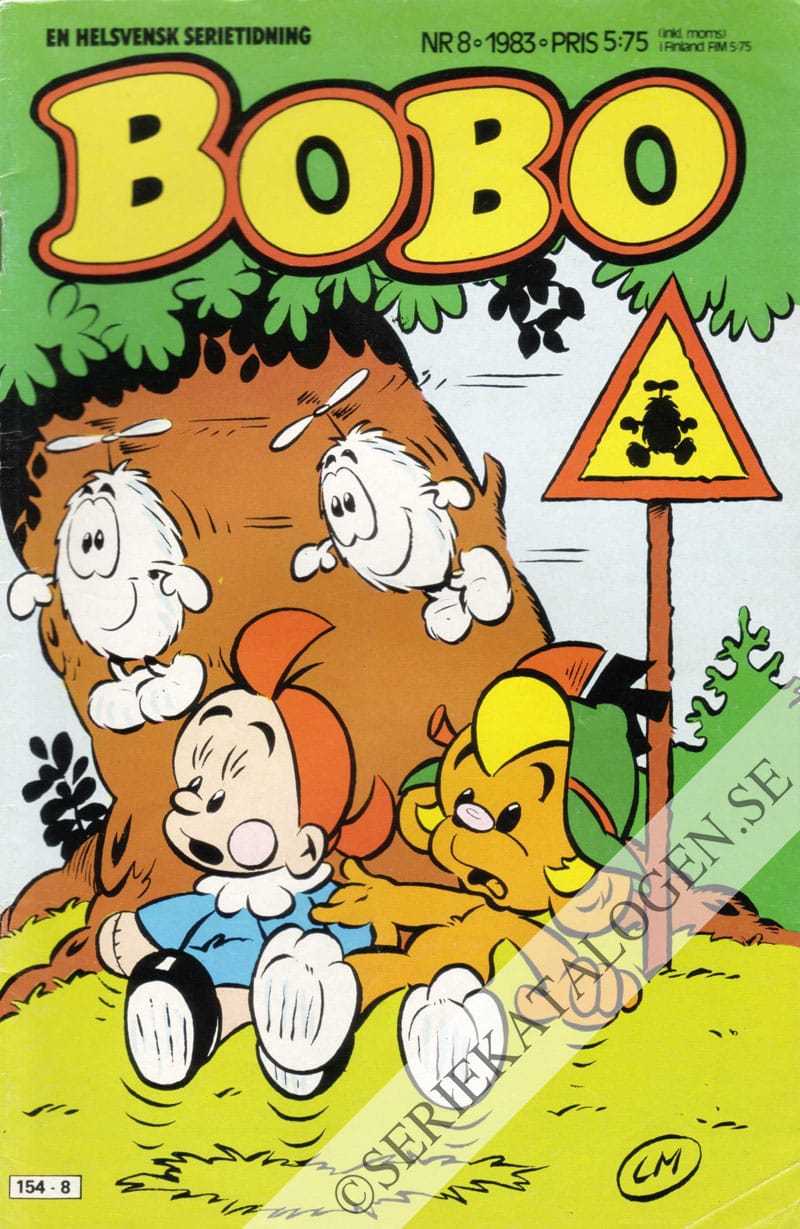 Framsida på Bobo #8 (1983)