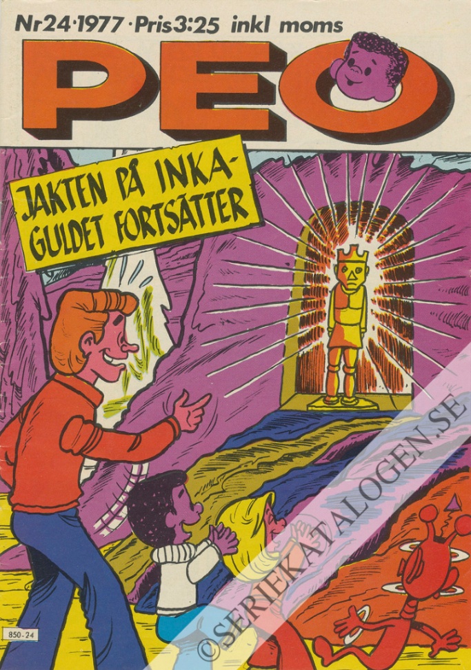 Framsida på Peo #24 (1977)