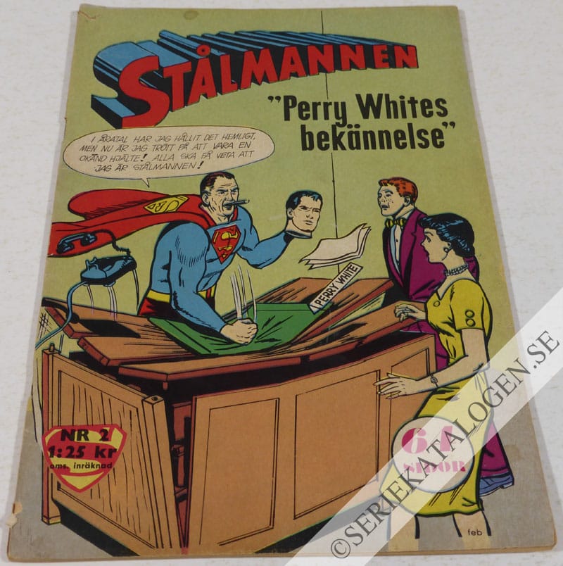 Framsida på Stålmannen #2 (1964)