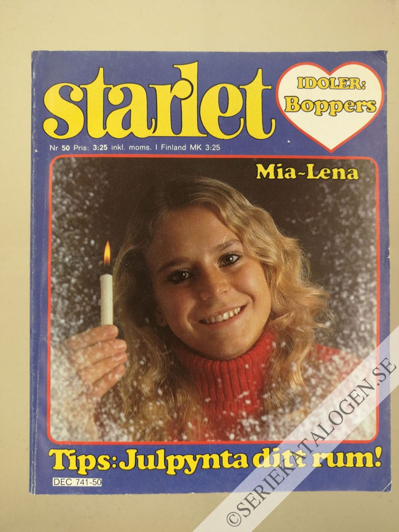 Framsida på Starlet #50 (1978)