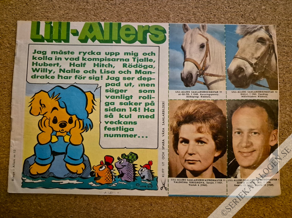 Framsida på Lill-Allers #13 (1971)