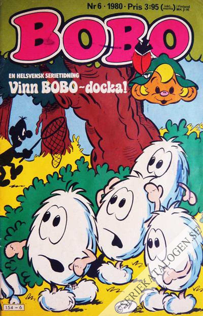 Framsida på Bobo #6 (1980)